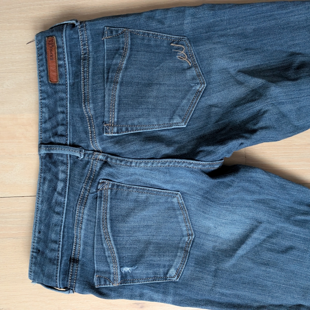 Express Legging Stella Low Rise Denim Jeans